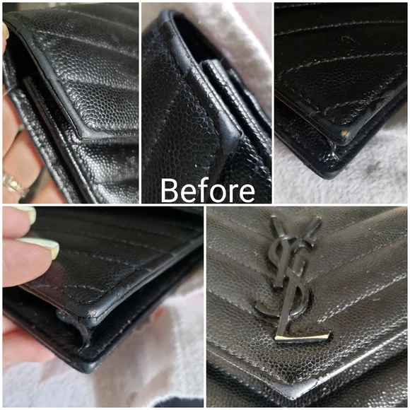 **SOLD** Authentic Pre-owned Yves Saint Laurent Envelope Cassandre - Picture 13 of 16